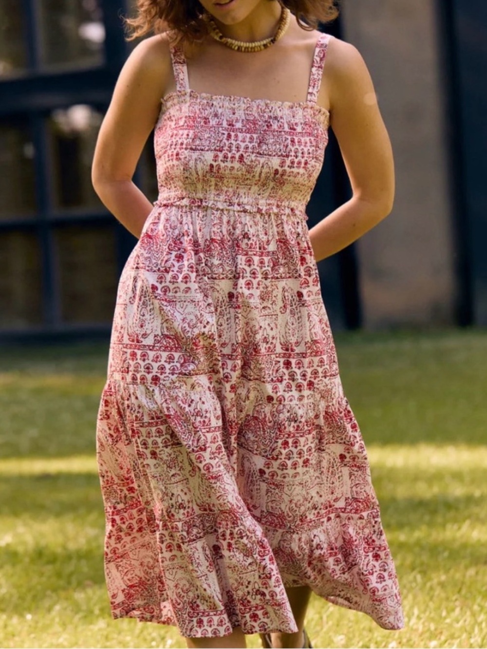 Olivia by Livro Bandana Print Milly Dress